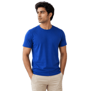 Men’s Classic Cotton T-Shirt – Royal Blue