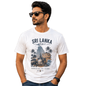 Men’s Heritage Graphic T-Shirt – Sri Lanka Spirit