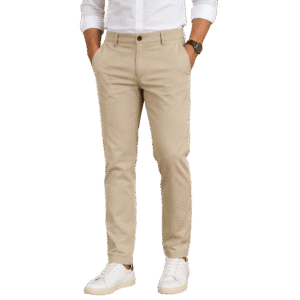 Men’s Classic Chino Trouser – Sand Beige