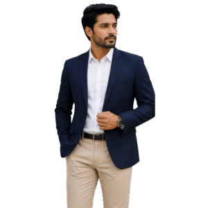 Men’s Classic Blazer – Midnight Navy