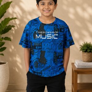 Baby Traditional Outfit Set – Blue Charam