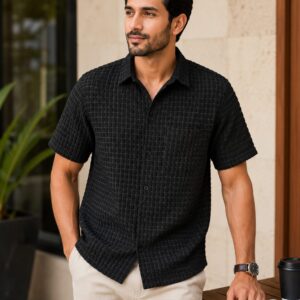 Men’s Cotton Shirt – Heritage Ivory